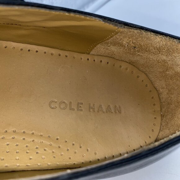 Cole Haan Men’s Carnegie Double Monk Strap Black Leather Dress Shoes Size 13M - Picture 4 of 16